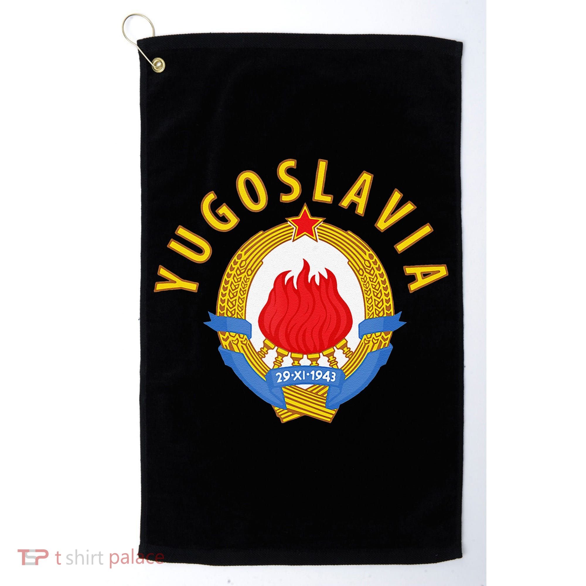 Yugoslavia Team Golf Towel