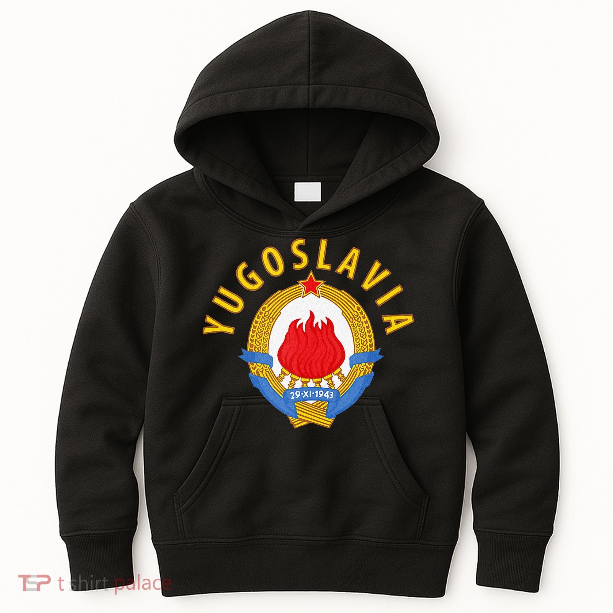 Yugoslavia Team Kids Hoodie
