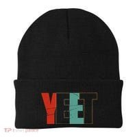 Yeet Trendy Yeeting Meme Slogan Urban Slang Beanie thumb 0