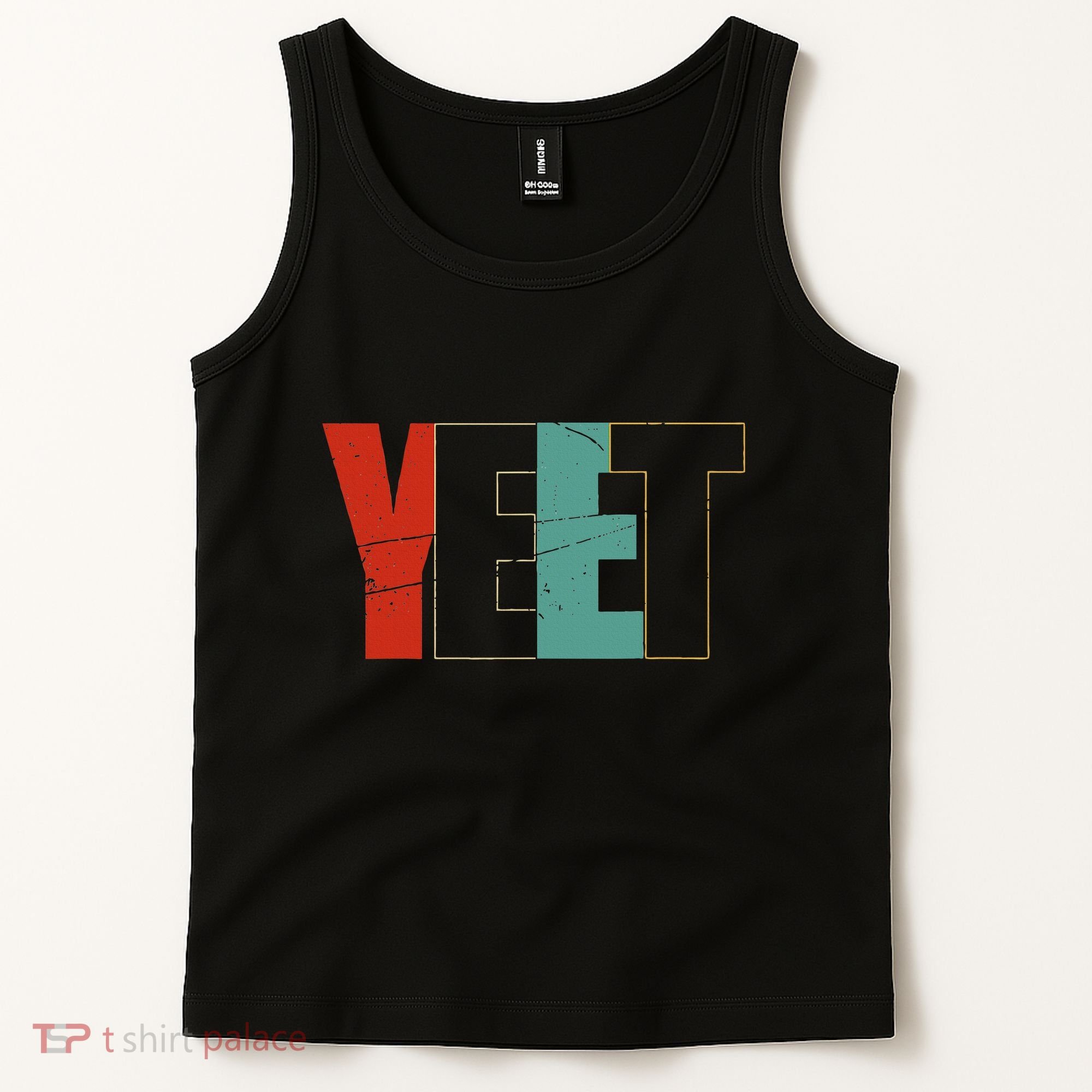 Yeet Trendy Yeeting Meme Slogan Urban Slang Tank Top