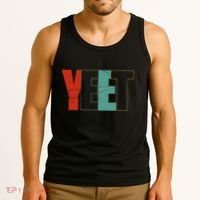 Yeet Trendy Yeeting Meme Slogan Urban Slang Tank Top thumb 3