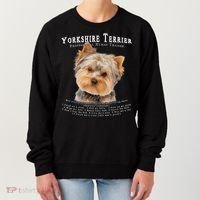 Yorkshire Terrier Yorkie Owner Lover Human Trainer Women's Sweatshirt thumb 0
