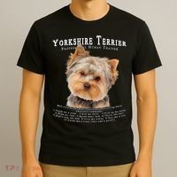 Yorkshire Terrier Yorkie Owner Lover Human Trainer T-Shirt thumb 3