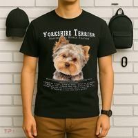 Yorkshire Terrier Yorkie Owner Lover Human Trainer T-Shirt thumb 6