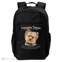 Yorkshire Terrier Yorkie Owner Lover Human Trainer Backpack thumb 0
