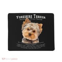 Yorkshire Terrier Yorkie Owner Lover Human Trainer Mousepad thumb 0