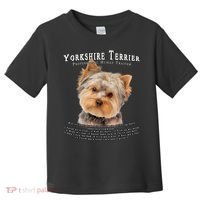 Yorkshire Terrier Yorkie Owner Lover Human Trainer Toddler T-Shirt thumb 0