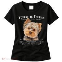 Yorkshire Terrier Yorkie Owner Lover Human Trainer Women's T-Shirt thumb 0