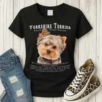 Yorkshire Terrier Yorkie Owner Lover Human Trainer Women's T-Shirt thumb 3