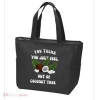 You Think You Just Fell Out Of Coconut Tree V Neck Tote Bag thumb 3