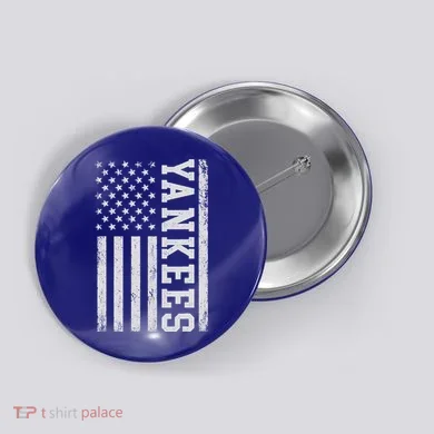 Yankee Us Flag Button