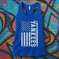 Yankee Us Flag Women's Tank Top thumb 3