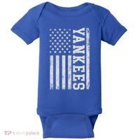 Yankee Us Flag Baby Bodysuit thumb 0