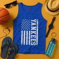 Yankee Us Flag Tank Top thumb 4