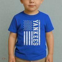 Yankee Us Flag Toddler T-Shirt thumb 2