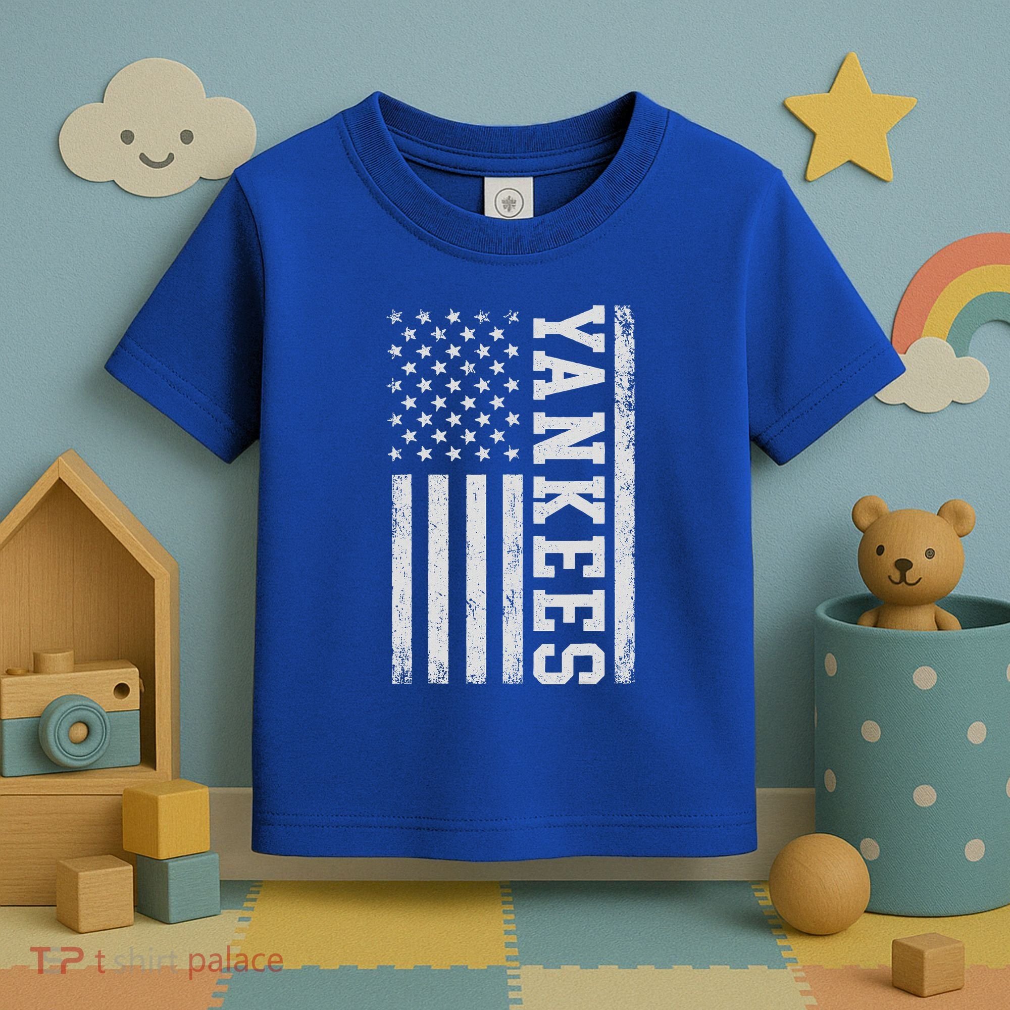 Yankee Us Flag Toddler T-Shirt