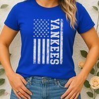 Yankee Us Flag Women's T-Shirt thumb 2