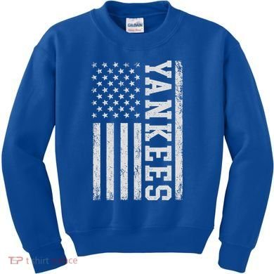 Yankee Us Flag Kids Sweatshirt
