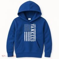 Yankee Us Flag Kids Hoodie thumb 0