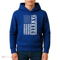 Yankee Us Flag Kids Hoodie thumb 4