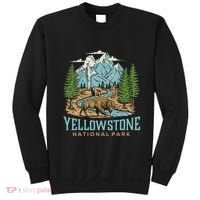 Yellowstone Us National Park Wolf Bison Bear Sweatshirt thumb 0