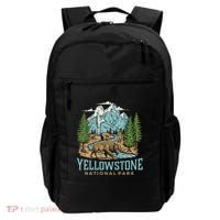 Yellowstone Us National Park Wolf Bison Bear Backpack thumb 0