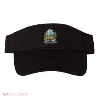 Yellowstone Us National Park Wolf Bison Bear Visor thumb 0