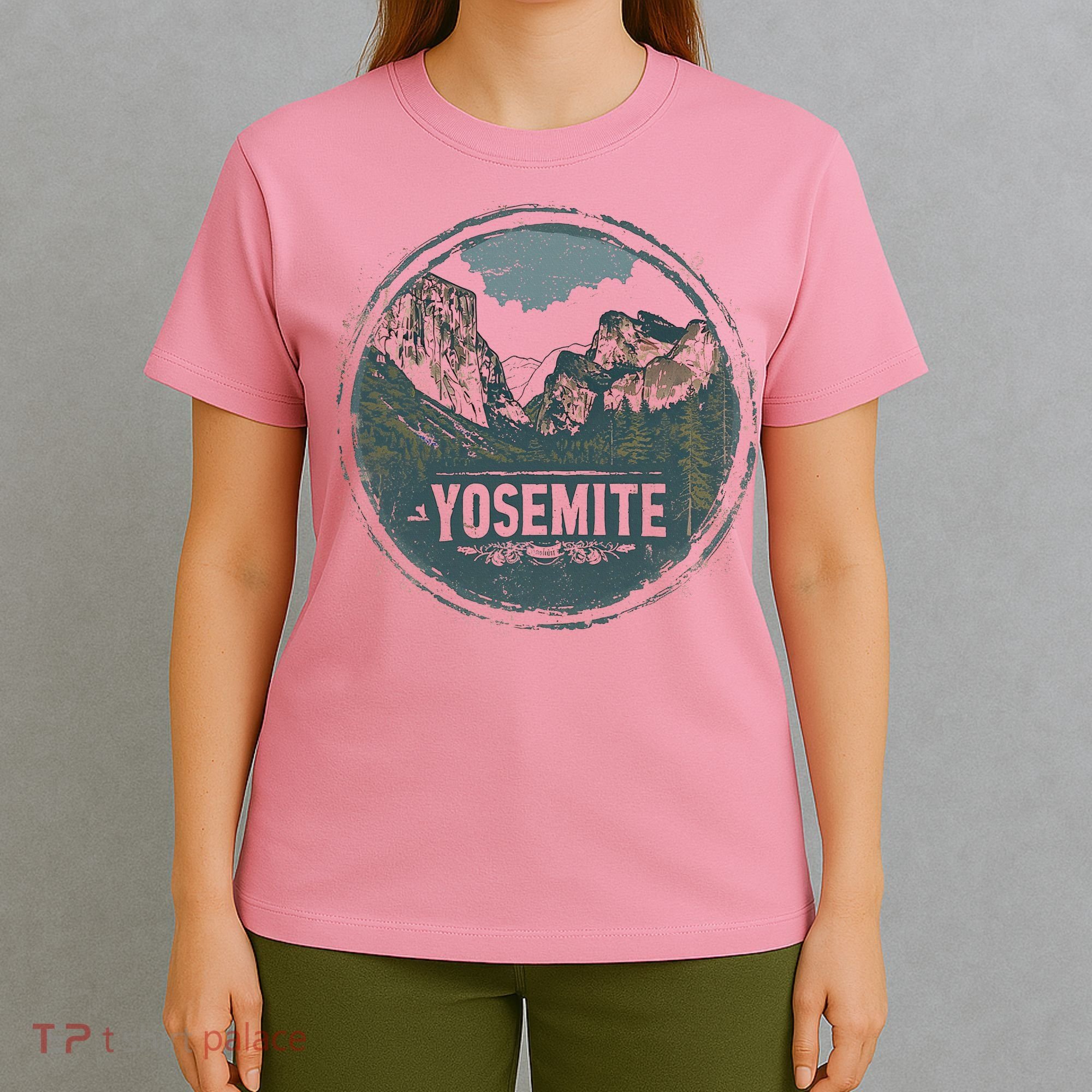 Yosemite Us National Park Vintage T-Shirt