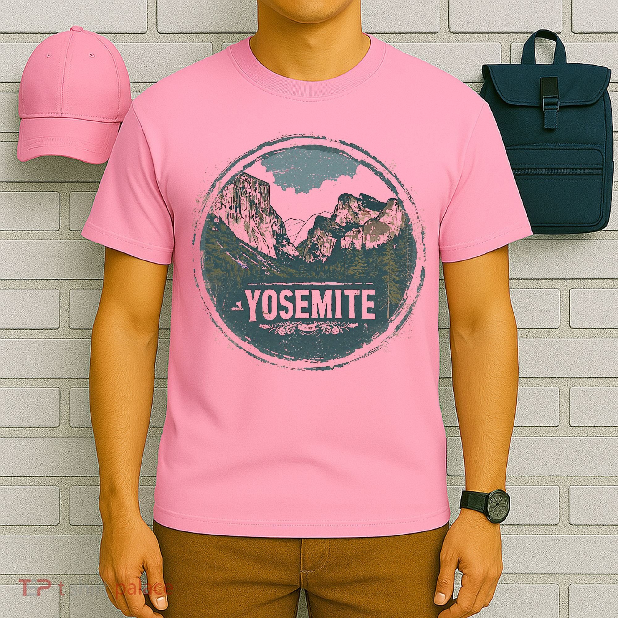 Yosemite Us National Park Vintage T-Shirt