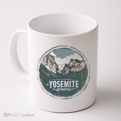 Yosemite Us National Park Vintage Coffee Mug