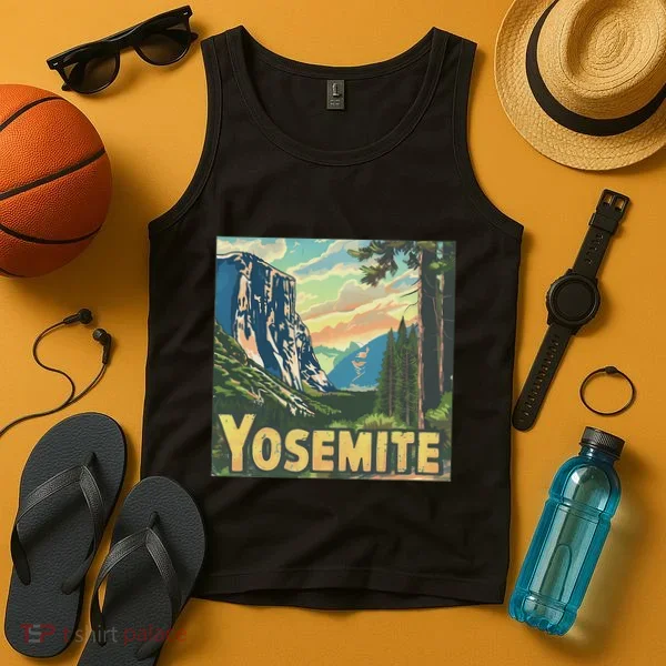 Yosemite Us National Park Tank Top