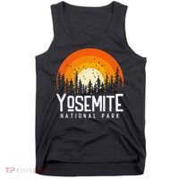 Yosemite US National Park Retro Style Vintage 70s 80s Tank Top thumb 0