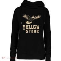 Yellowstone Us National Park Womens Funnel Neck Pullover Hood thumb 0