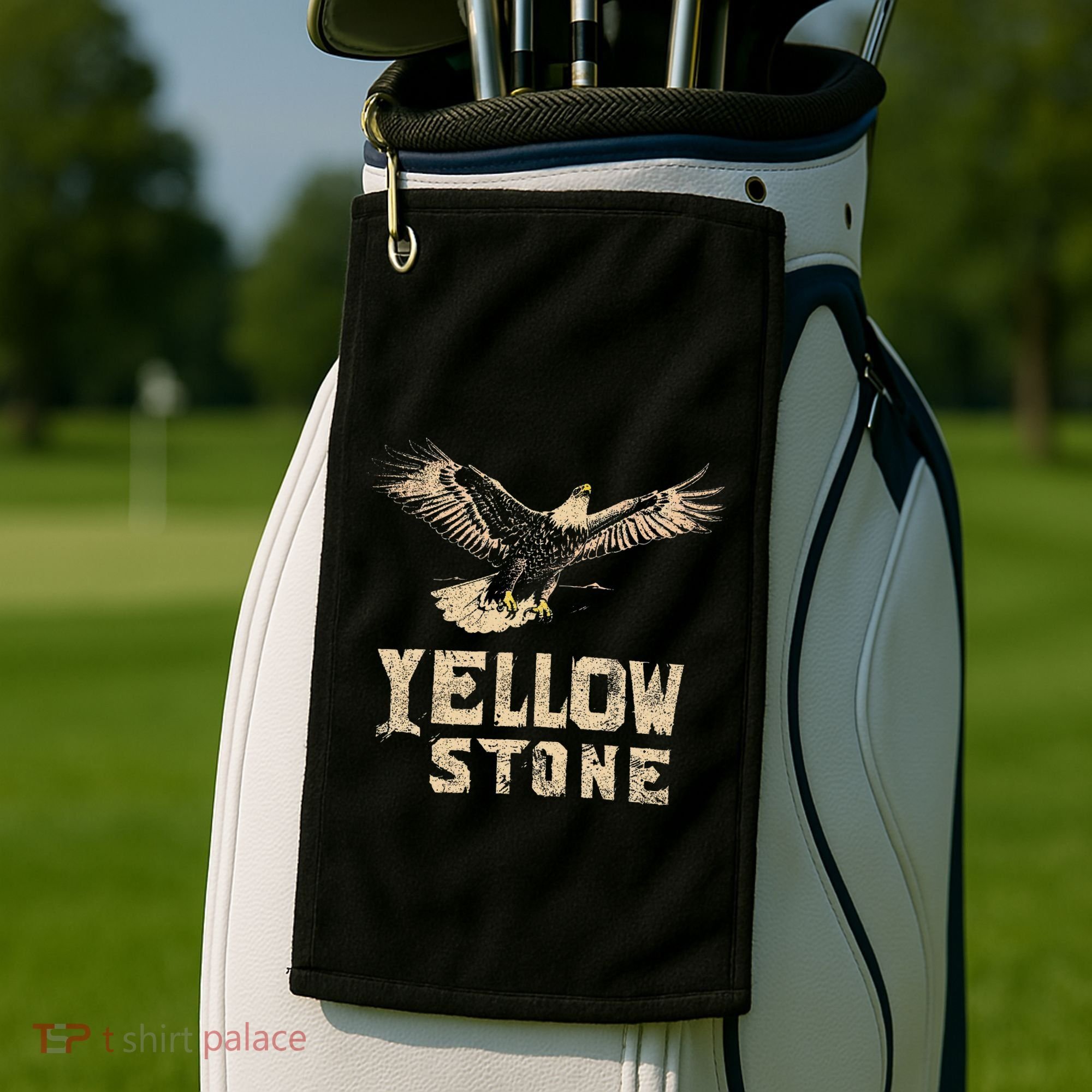 Yellowstone Us National Park Golf Towel