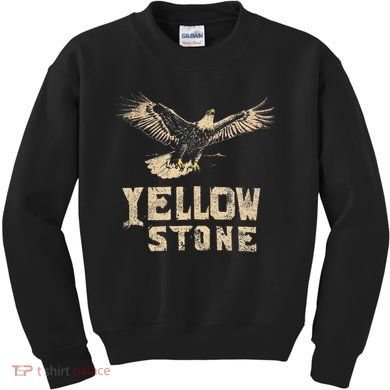 Yellowstone Us National Park Kids Sweatshirt