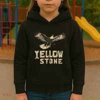 Yellowstone Us National Park Kids Hoodie thumb 3