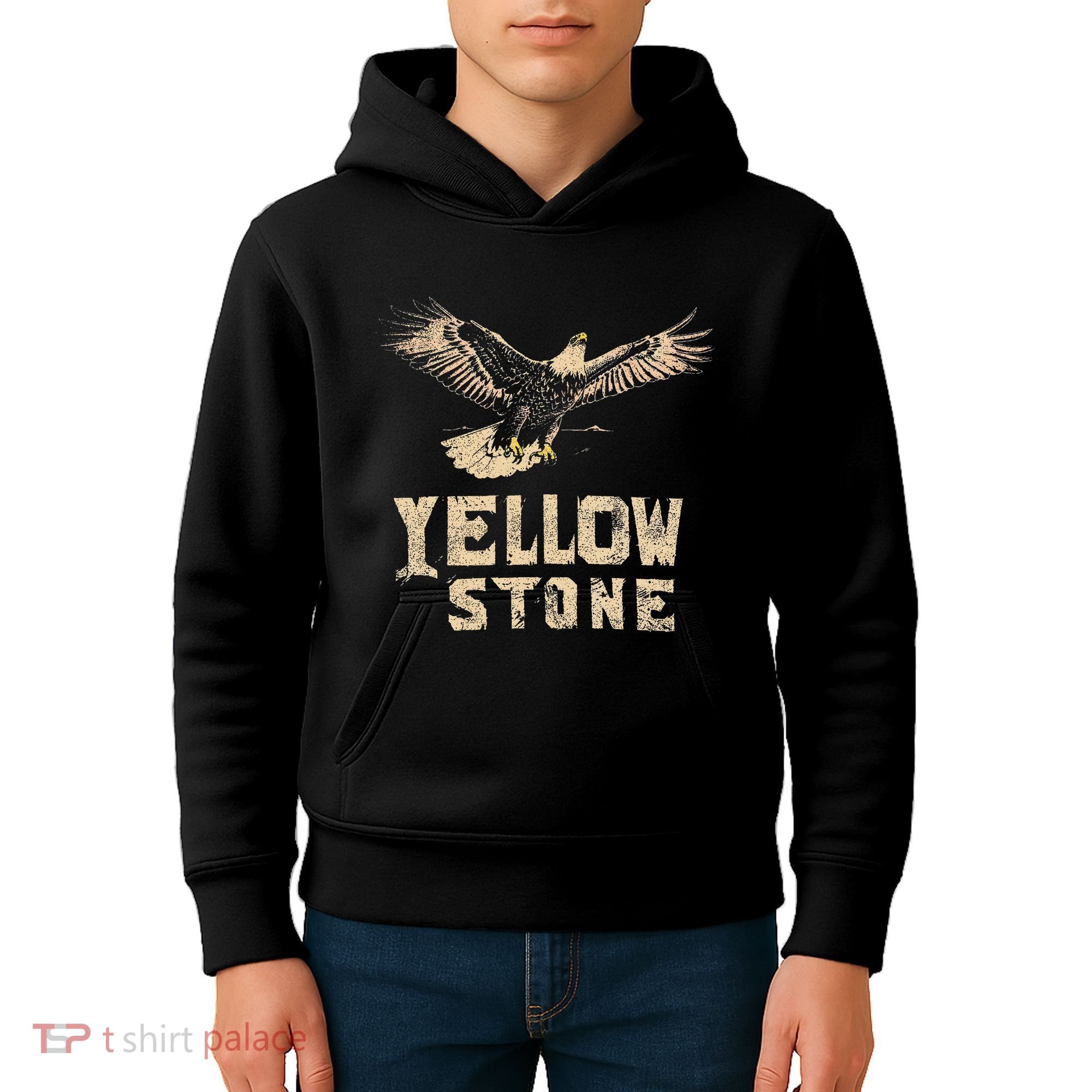 Yellowstone Us National Park Kids Hoodie