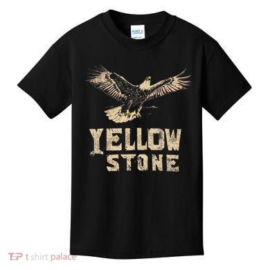 Yellowstone Us National Park Kids T-Shirt