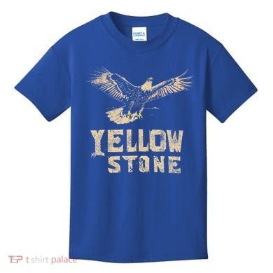 Yellowstone Us National Park Kids T-Shirt