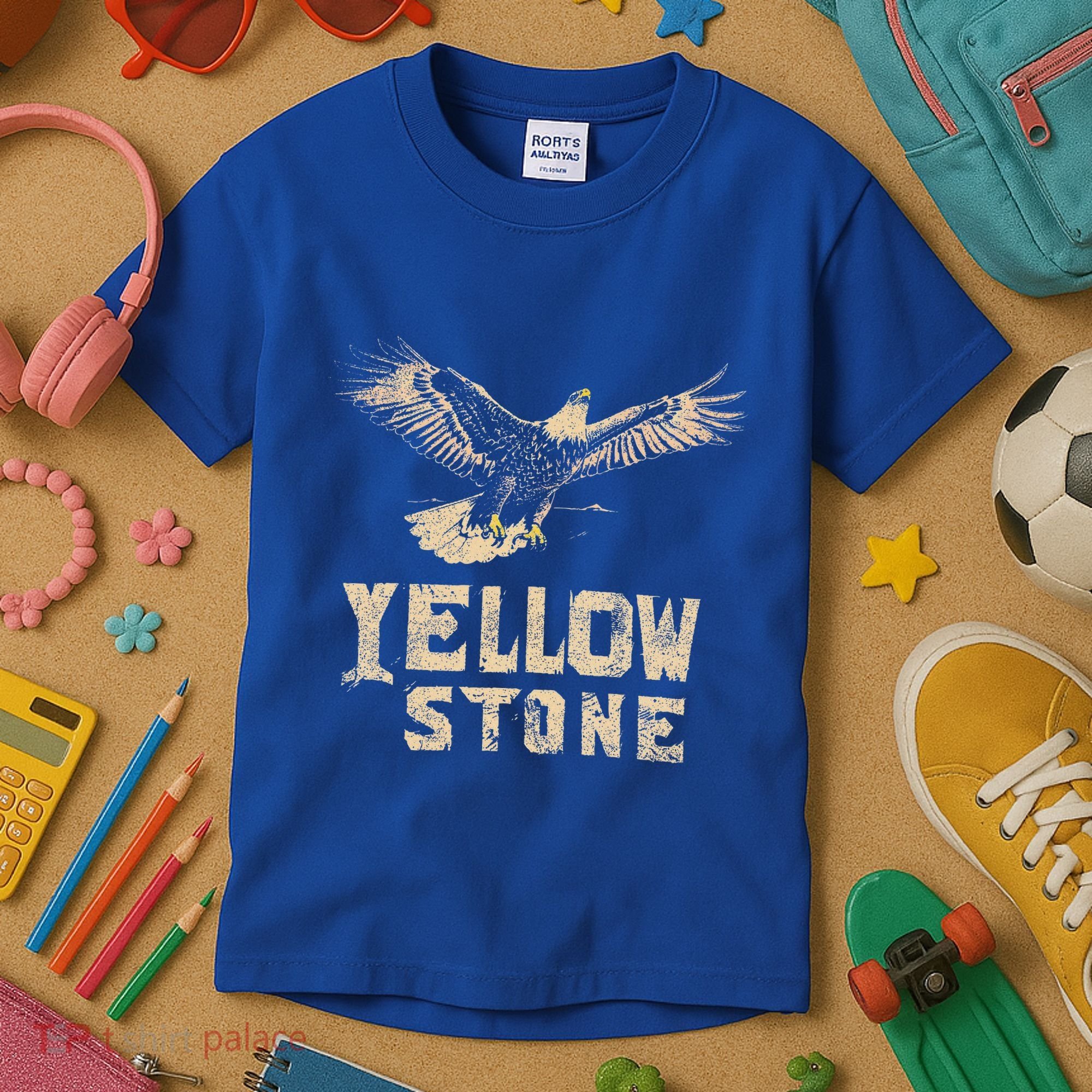 Yellowstone Us National Park Kids T-Shirt