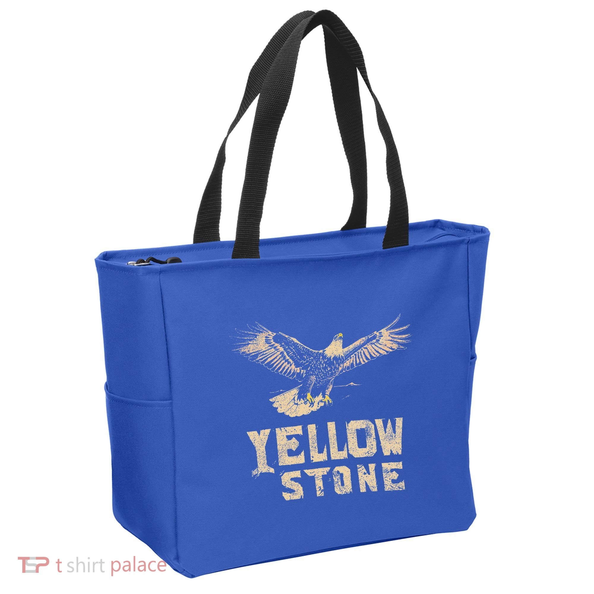 Yellowstone Us National Park Tote Bag