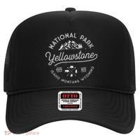 Yellowstone Us National Park Bison Buffalo Hat thumb 0