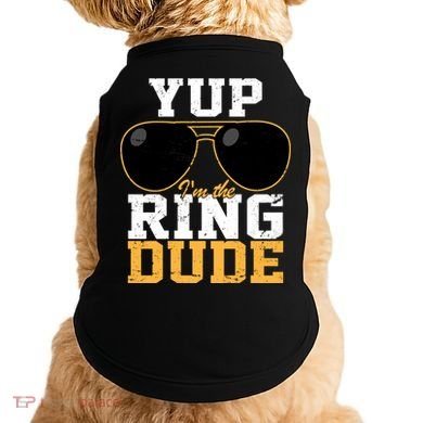 Yup I'm The Ring Dude Doggie Tank