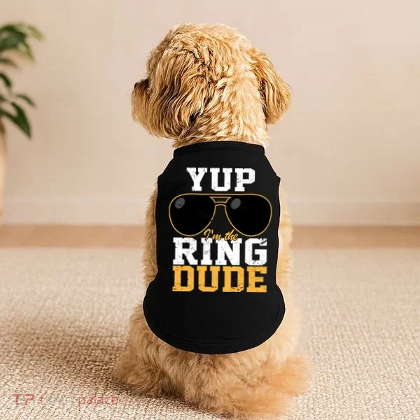 Yup I'm The Ring Dude Doggie Tank