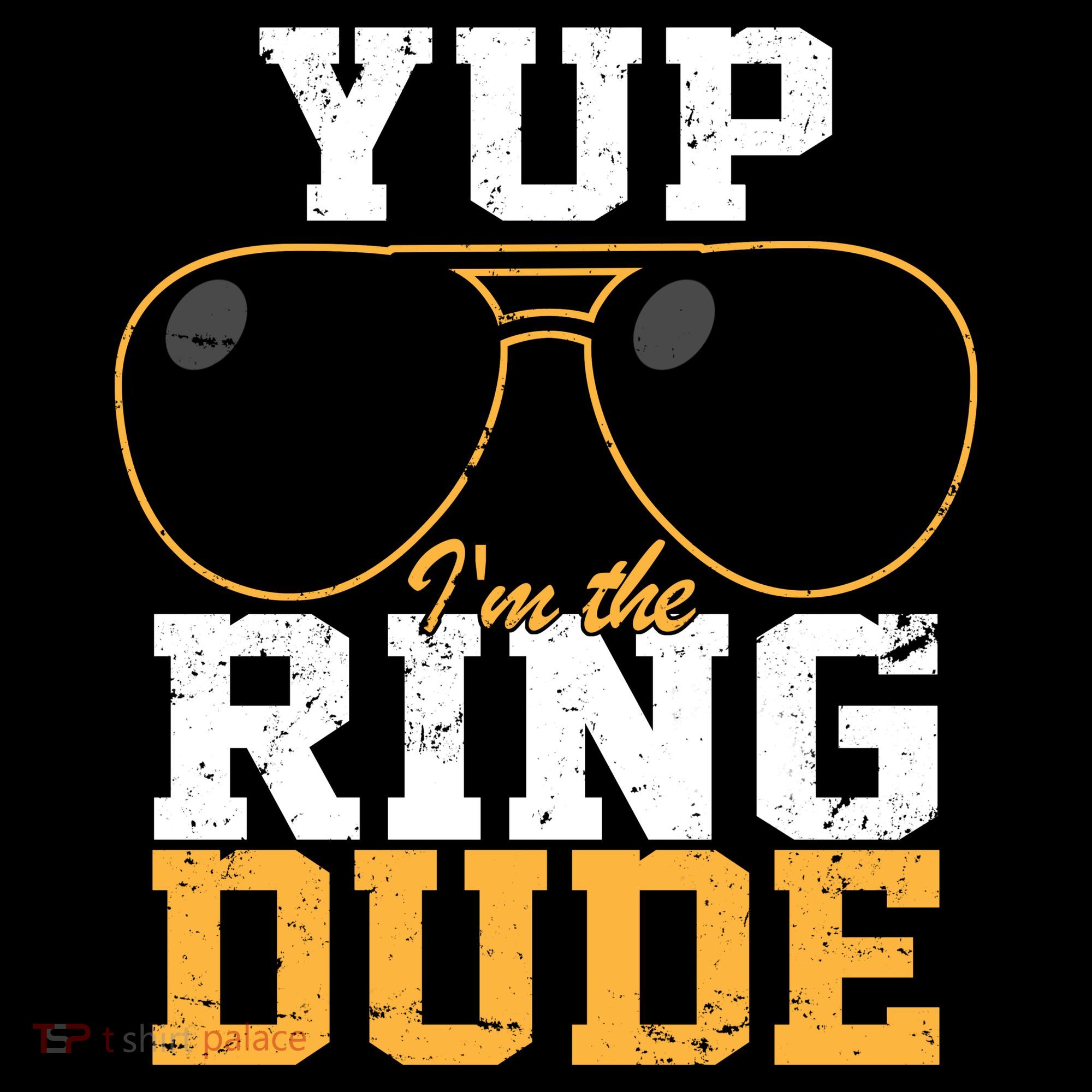 Yup I'm The Ring Dude Baby Bodysuit