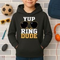 Yup I'm The Ring Dude Kids Hoodie thumb 2