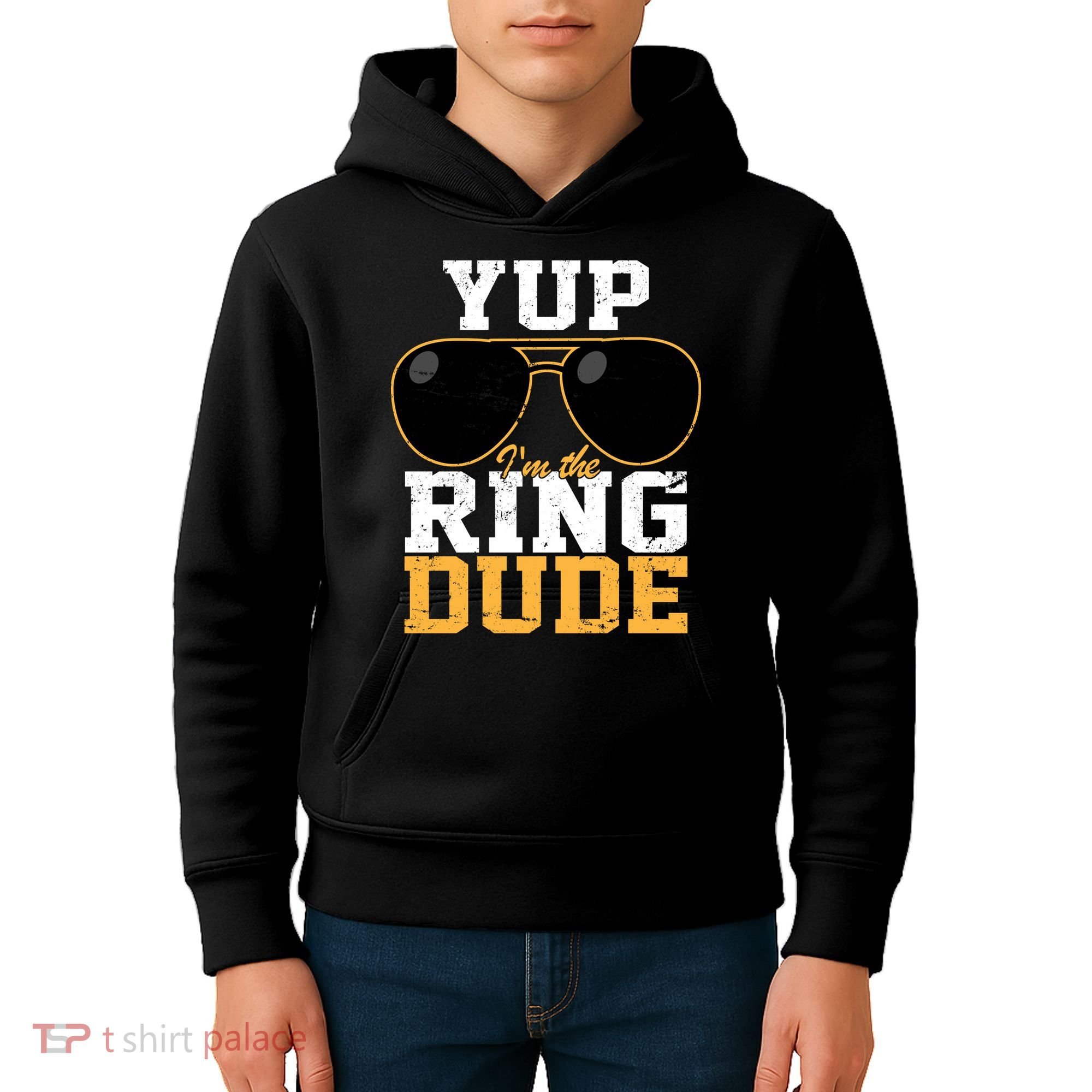 Yup I'm The Ring Dude Kids Hoodie