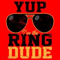 Yup I'm The Ring Dude Santa Hat thumb 1