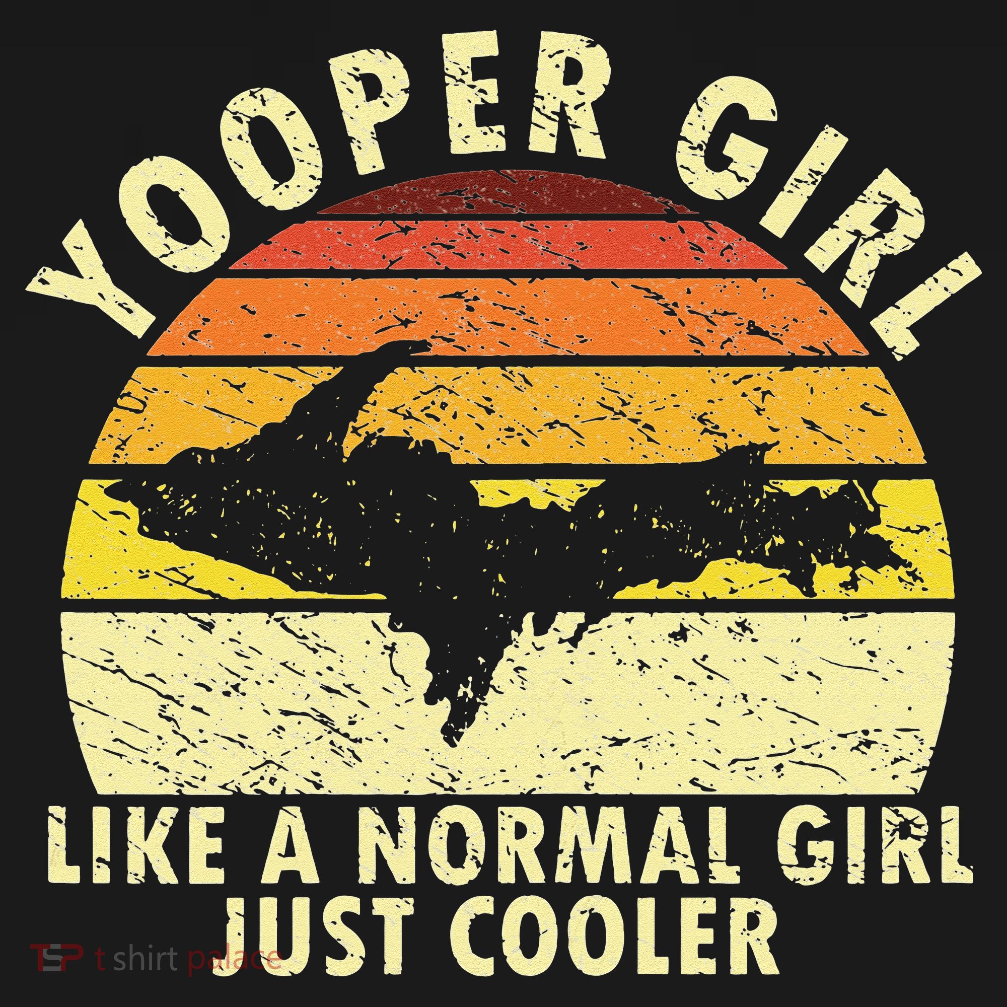 Yooper Upper Peninsula Retro Upper Michigan Doggie Tank
