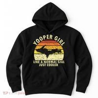 Yooper Upper Peninsula Retro Upper Michigan Hoodie thumb 0